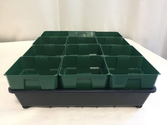 100mm Green Pot Propagating Kit - LifeForce Seeds