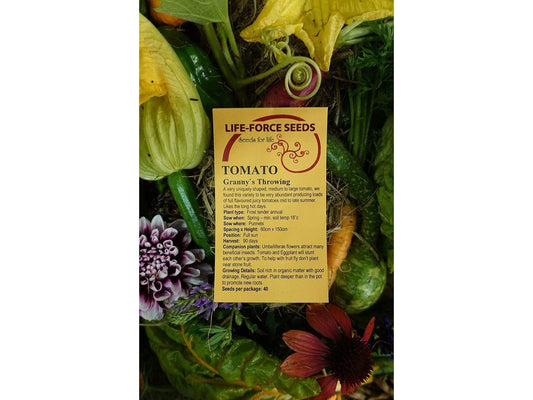 Tomato, Granny`s Throwing - LifeForce Seeds