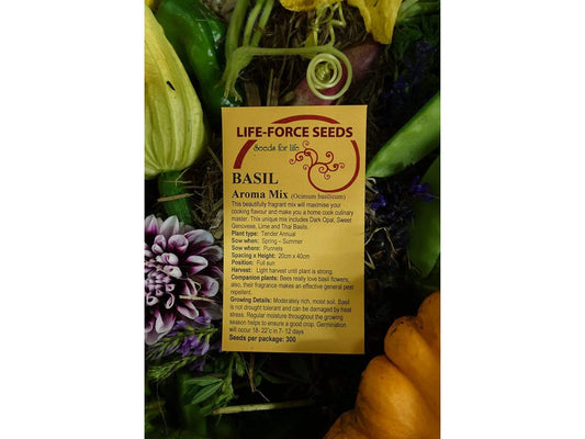 Basil Aroma Mix - LifeForce Seeds