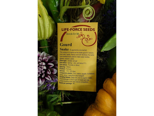 Gourd, Snake - LifeForce Seeds