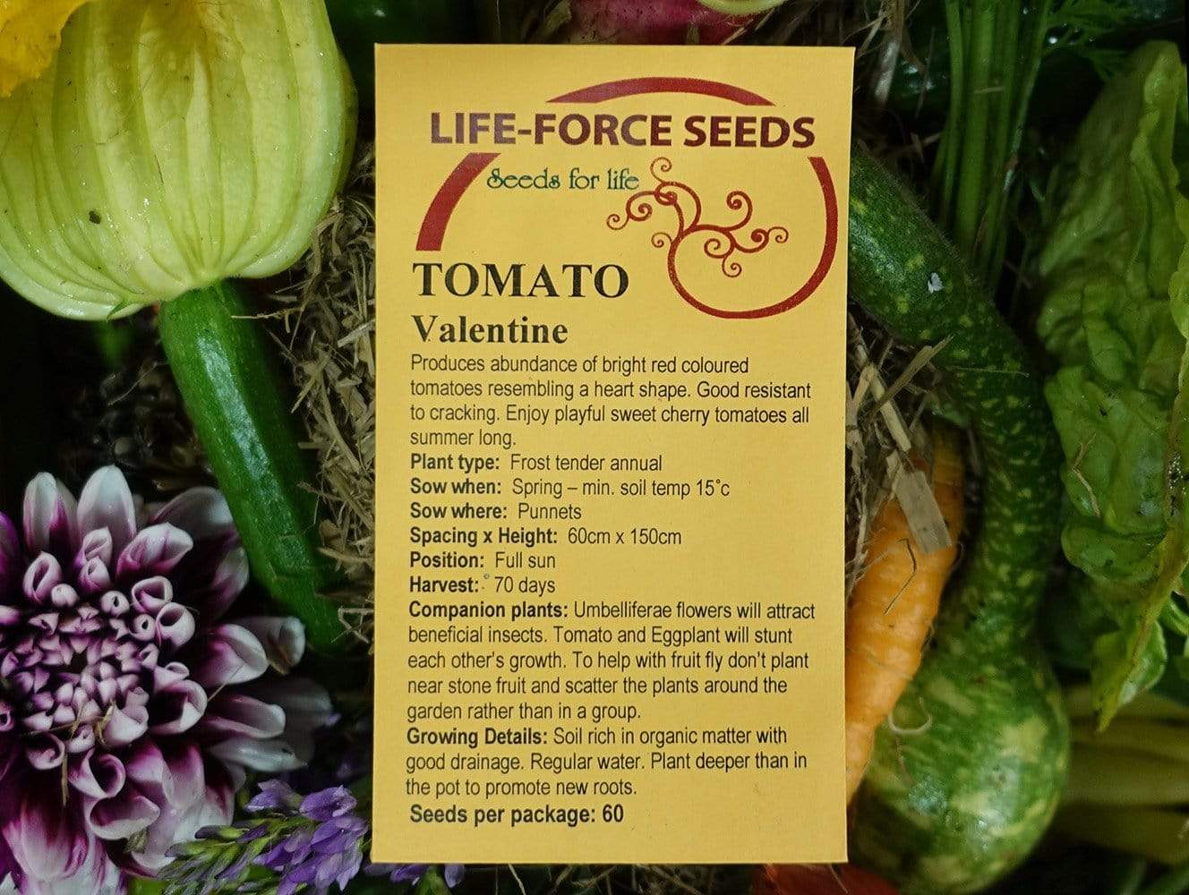 Tomato, Valentine - LifeForce Seeds